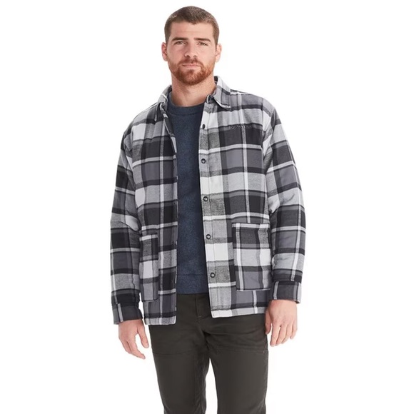 Marmot Flannel Chore Coat size M - Picture 3 of 6